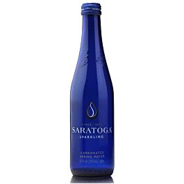 Saratoga - Sparkling Water - 12 oz (24 Glass Bottles)
