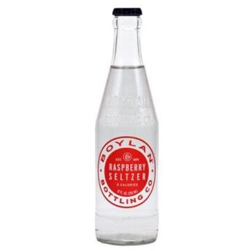 Boylan - Raspberry Seltzer - 12 oz (24 Glass Bottles)
