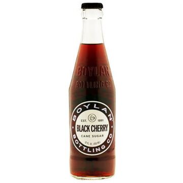 Boylan - Black Cherry - 12 oz (12 Glass Bottles)