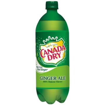 Canada Dry - Ginger Ale - 1 L (12 Plastic Bottles)
