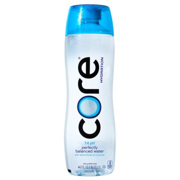 Core - Hydration Water - 43.9 oz (12 Plastic Bottles)