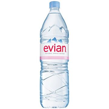 Evian - Spring Water - 1.5 L (1 Plastic Bottle)