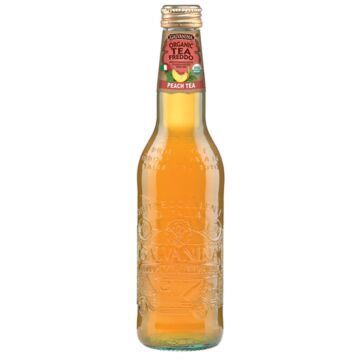 Galvanina - Organic Italian Peach Tea - 12 oz (12 Glass Bottles)