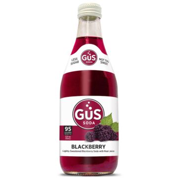 GUS Soda - Dry Blackberry - 12 oz (9 Glass Bottles)