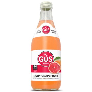 GUS Soda - Star Ruby Grapefruit - 12 oz (24 Glass Bottles)