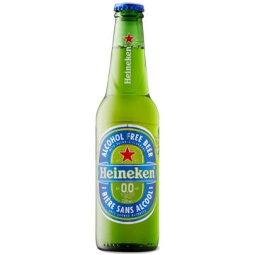 Heineken - Zero Non Alcoholic - 11.2 oz (24 Glass Bottles)