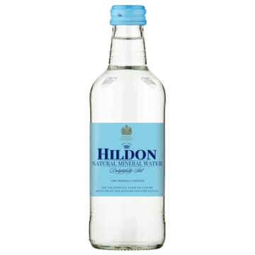 Hildon - Delightfully Still - Natural Mineral Water - 11 oz (6 Glass Bottles)