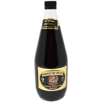 Manhattan Special - Original - Premium Coffee Soda - 32 oz (12 Glass Bottles)
