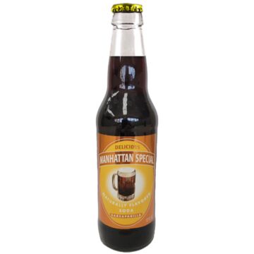 Manhattan Special - Sarsaparilla - 12 oz (24 Glass Bottles)