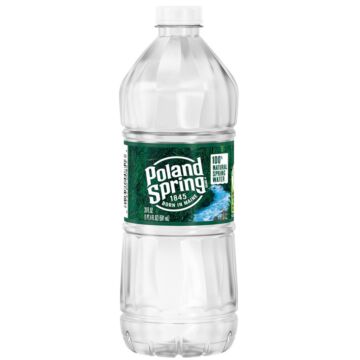 Poland Spring - Spring Water - 20 oz (24 Plastic Bottles)