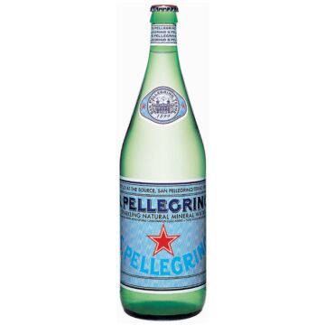 San Pellegrino - Sparkling Water - 1 L (1 Glass Bottle)