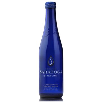 Saratoga - Sparkling Water - 12 oz (24 Glass Bottles)