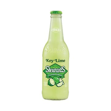 Stewart's - Key Lime - 12 oz (24 Glass Bottles)
