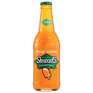 Stewart's - Orange 'N Cream - 12 oz (24 Glass Bottles)