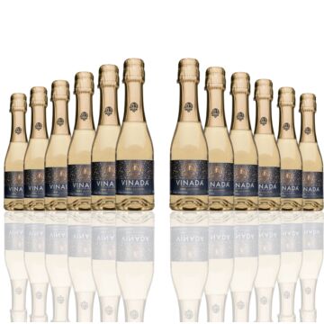 Vinada - Crispy Chardonnay (Zero Alcohol) - 200 ml (12 Glass Bottles)