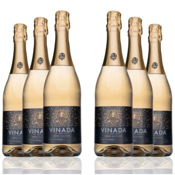 Vinada - Crispy Chardonnay (Zero Alcohol) - 750 ml (6 Glass Bottles)