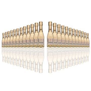Vinada - Sparkling Gold Mini - Zero Alcohol - 200 mL (24 Glass Bottles)