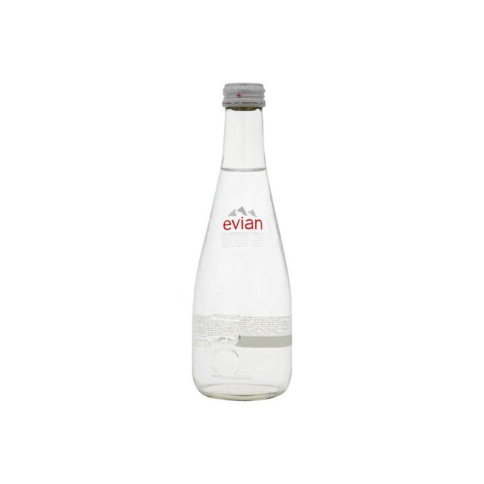 Evian - Spring Water - 330 ml (1 Glass Bottle)