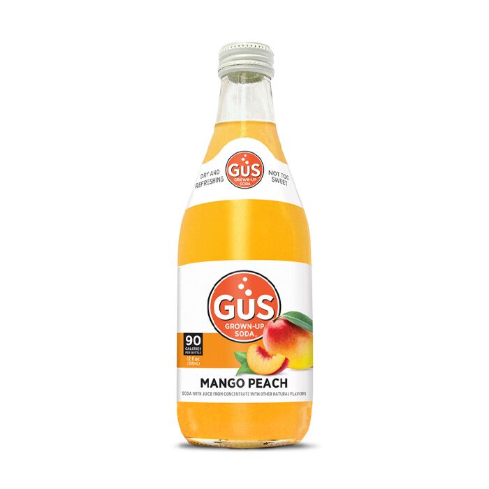 Gus Soda - Mango Peach - 12 oz (24 Glass Bottles)