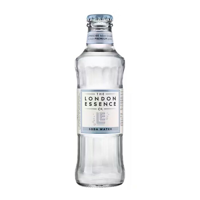 London Essence - Soda Water - 200 ml (24 Glass Bottles)