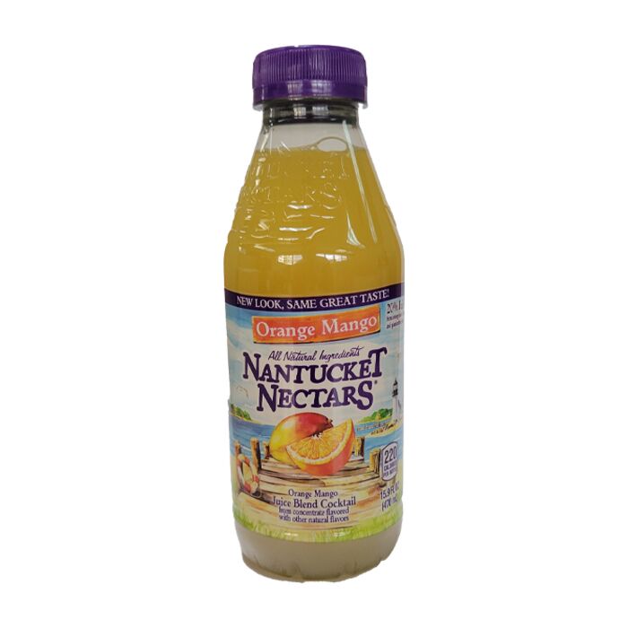 Nantucket Nectars - Orange Mango - 15.9 oz (6 Plastic Bottles)