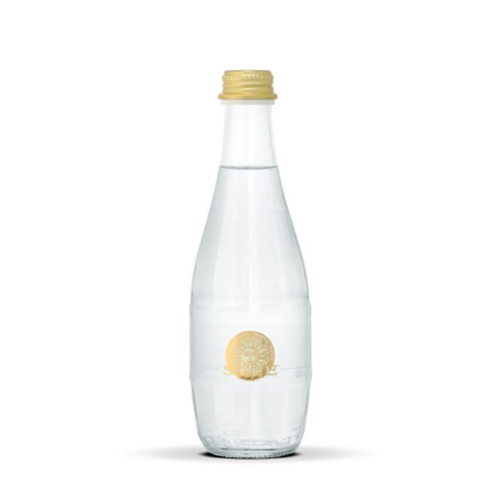 Sole Water - Deco - Sparkling Natural Mineral Water - 330 ml (24 Glass Bottles)