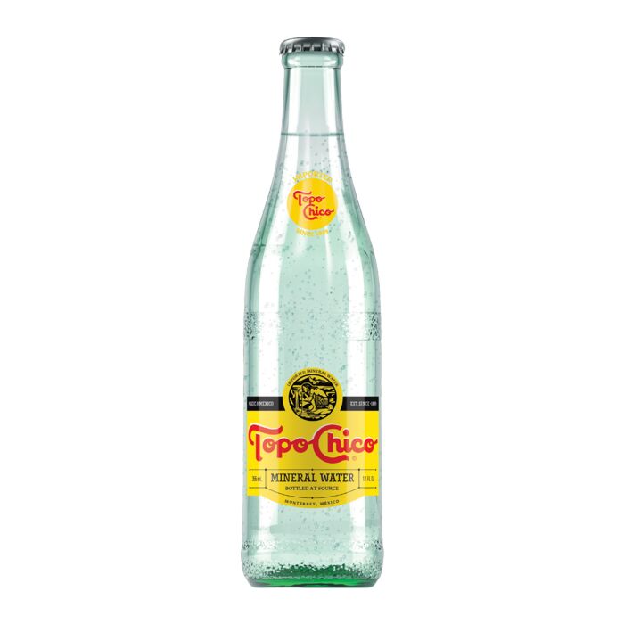 Topo Chico - Sparkling Mineral Water - 355 ml (24 Glass Bottles)