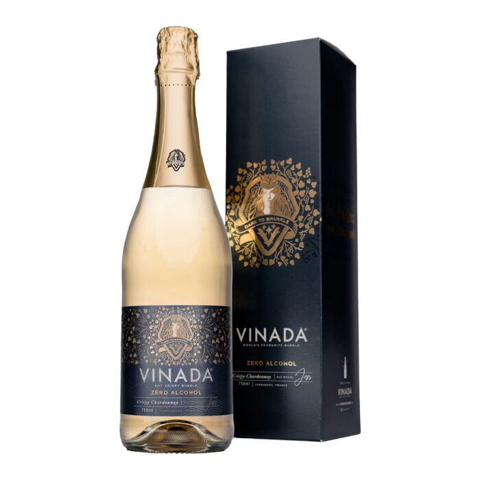 Vinada - Crispy Chardonnay (Zero Alcohol) Gift Pack - 750 ml (1 Glass Bottle)